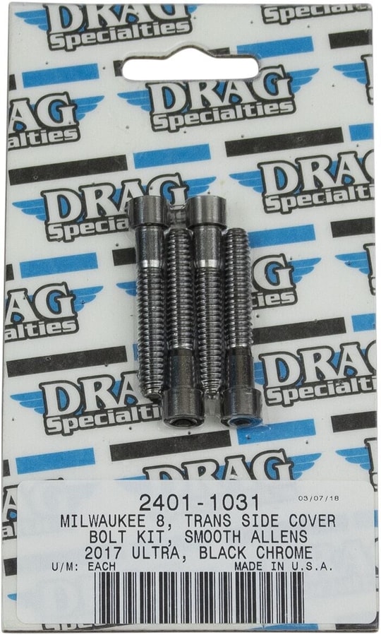 DRAG SPECIALTIES BOLT KT M8 TRAN CVR B/C S KOD: 24011031