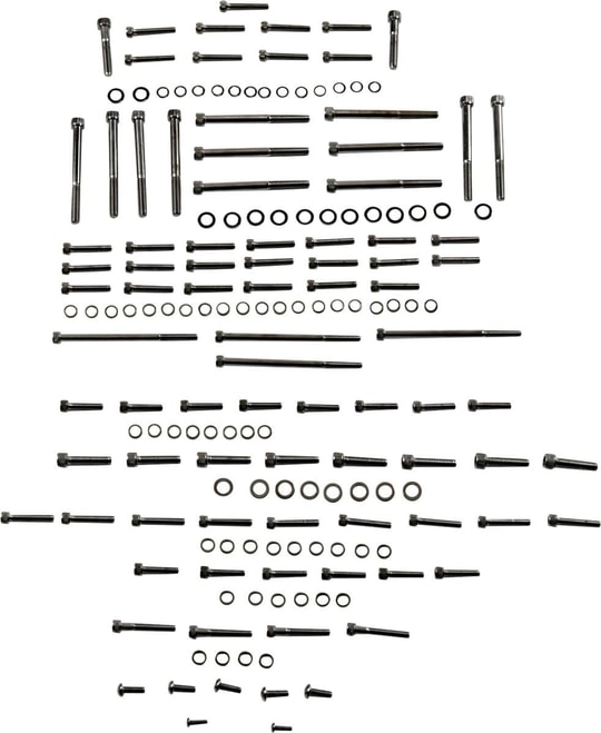 DRAG SPECIALTIES BOLT SETİ M8 ENG SET B/C K KOD: 24011017