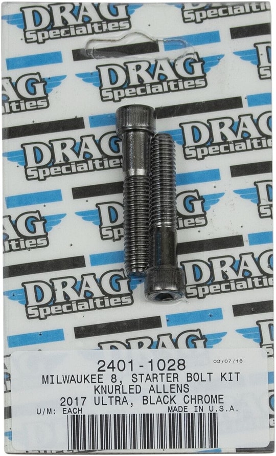 DRAG SPECIALTIES BOLT SETİ M8 STARTER B/C K KOD: 24011028