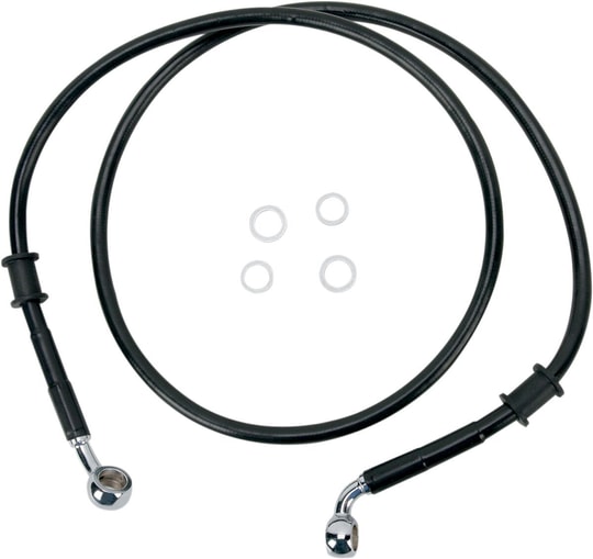 DRAG SPECIALTIES BRAKELINE 08-10 FXST BLK KOD: 17412786