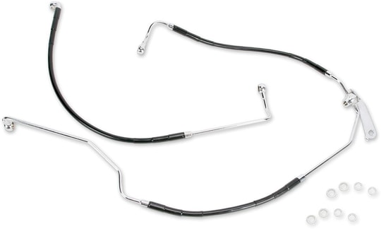 DRAG SPECIALTIES BRAKELINE R 9-13FL ABS BK KOD: 17412943