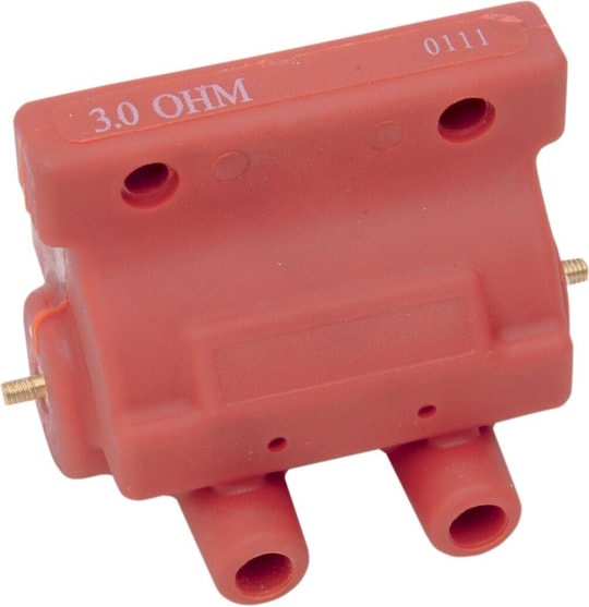 DRAG SPECIALTIES COIL MOLDED 3 OHM RED KOD: 21020217