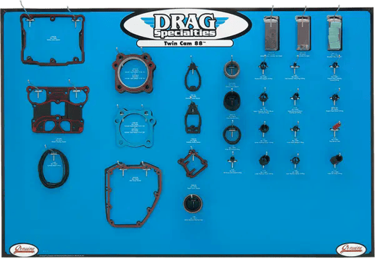 DRAG SPECIALTIES CONTA DISPLAY TWINCAM KOD: 09340340
