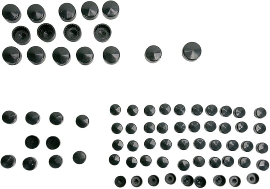 DRAG SPECIALTIES COVERS BOLT 07-08 FL BLK KOD: 24010701