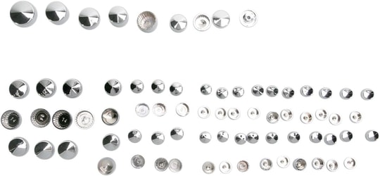 DRAG SPECIALTIES COVERS BOLT 86-03XL CHR KOD: 24010714