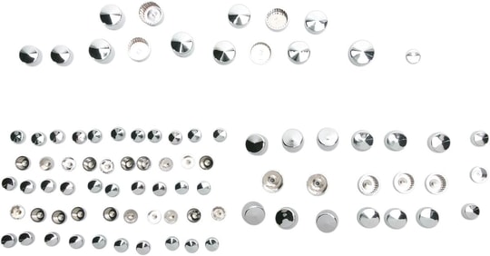 DRAG SPECIALTIES COVERS BOLT 99-05 FXD CHR KOD: 24010706