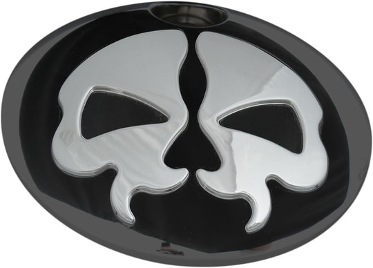 DRAG SPECIALTIES DOOR GAS SP SKL BLK KOD: 07030792