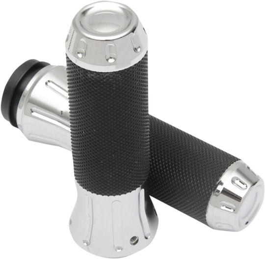 DRAG SPECIALTIES GRIPS CUSTOM TBW CHR KOD: 06301611