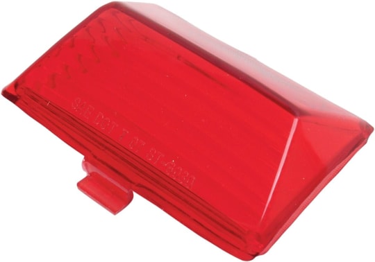 DRAG SPECIALTIES LENS TIP RED R 80-08FLT KOD: 20400588