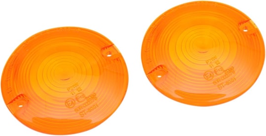 DRAG SPECIALTIES LENS T/S FLT AMBER KOD: 20201183