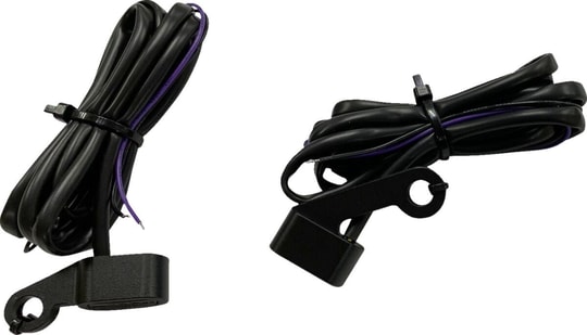 DRAG SPECIALTIES LIGHTS MKR BLK/SMOKE 04-13 XL KOD: 20403057