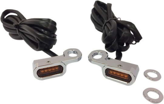 DRAG SPECIALTIES LIGHTS MRKR CHR AMBR HYD KOD: 20402128