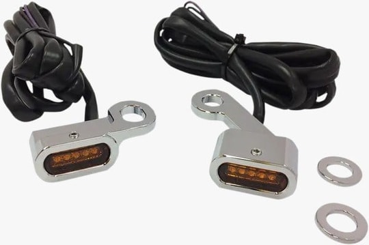 DRAG SPECIALTIES LIGHTS MRKR CHR AMBR XL KOD: 20402136