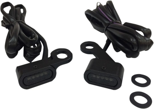 DRAG SPECIALTIES LIGHTS TRNSIG BLK SMK XL KOD: 20402139
