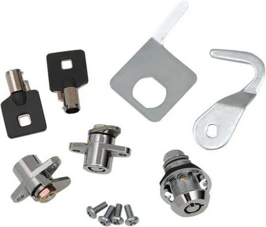 DRAG SPECIALTIES LOCK SET BAGS/BOX 93-13 KOD: 35010978