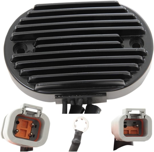 DRAG SPECIALTIES REGULATOR FX/FLST 07 BLK KOD: 21120809