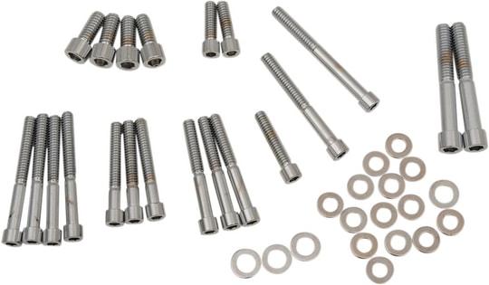 DRAG SPECIALTIES SMTH SIDE CVR SET 91-03XL KOD: DS190878S