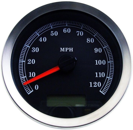 DRAG SPECIALTIES SPEEDOMETER BLK MPH 404- KOD: 22100458