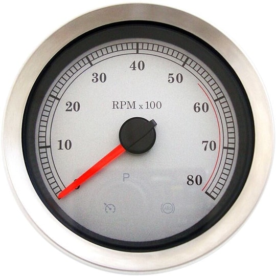 DRAG SPECIALTIES TACHOMETER SLVR 04- KOD: 22110167