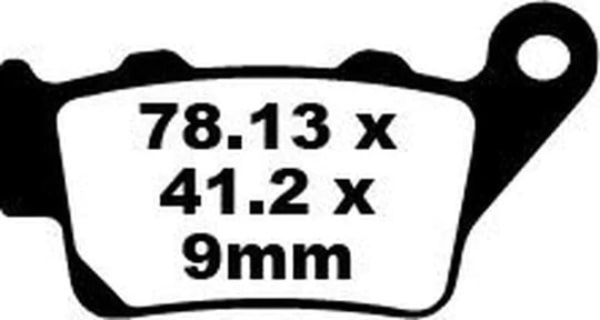 EBC BRAKE PAD FREN BALATASI FA SER ORGANIC KOD:17220265