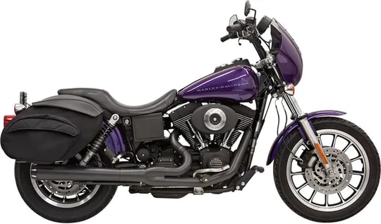 EXHAUST 2-1L 91-05FXD BK