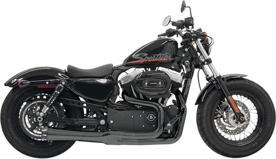 EXHAUST RR2-1 FLUTE XL BK