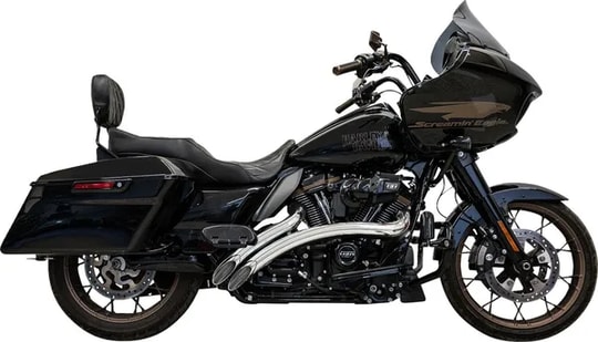 Exhaust Sweeper Chrome with sh