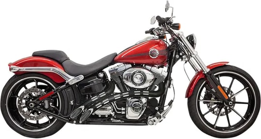 EXHAUST SWPR 86-17 CH/BK
