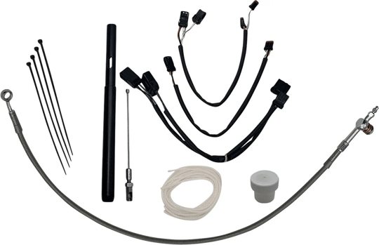 FAT BAGGERS INC. INSTALL KIT FLHR 21-23 BRAIDED KOD: 06621078