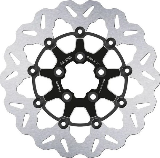 GALFER BRAKE DISC FREN DİSKİ FLOAT WAVE BLACK CO KOD:17104597