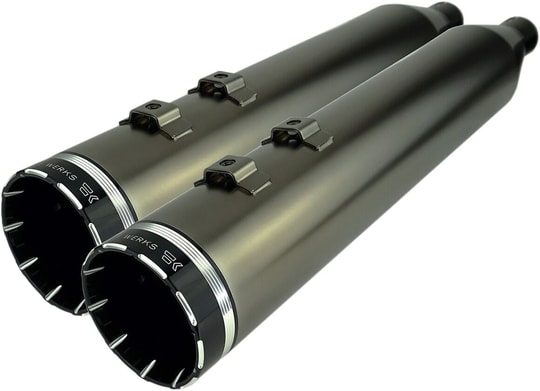 KHROME WERKS MUFFLER -SUSTURUCU EGZOZ 4.5 TRACER M8 SM KOD:1801-1453
