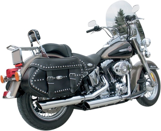 KHROME WERKS MUFFLER -SUSTURUCU EGZOZ SLNT 3 07-17FLST KOD:1801-0524