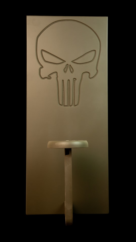 Kustom King Punisher Yeşil Kask Askı Aparatı