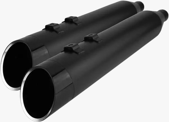 MUFFLER 4.5 EDGE FL M8 BL EGZOZ