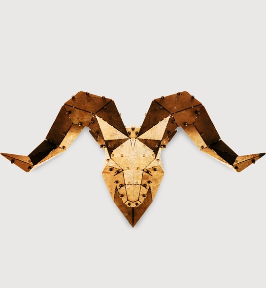 Ram Head Gold