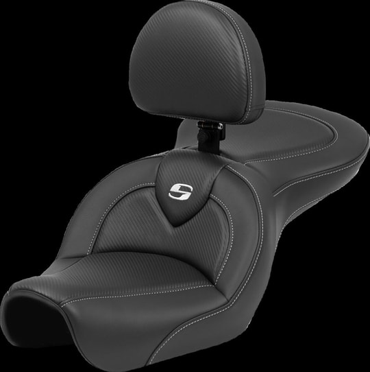 SADDLEMEN SEAT ROADSOFA CF W/BR FXD KOD:08030733