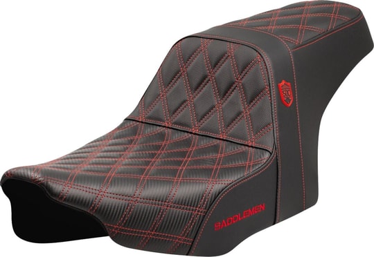 SADDLEMEN SEAT SDC PERFORMANCE GRIP RED  KOD:0801-2003