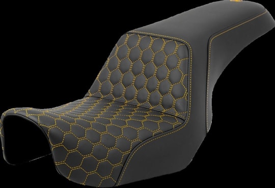 SADDLEMEN SEAT STEP UP HC GOLD STITCH KOD:0803-0720