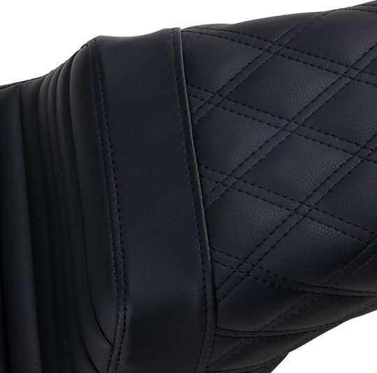 SADDLEMEN SEAT STEPUP TR  LS BLCK KOD:0802-1381