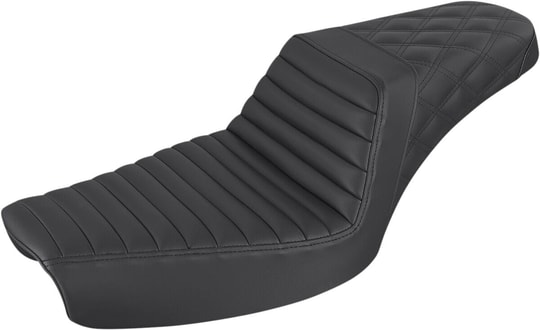 SADDLEMEN SEAT STEPUP TR  LS BLCK KOD:0802-1383