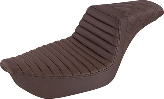 SADDLEMEN SEAT STEPUP TR & LS BRWN KOD:0803-0655