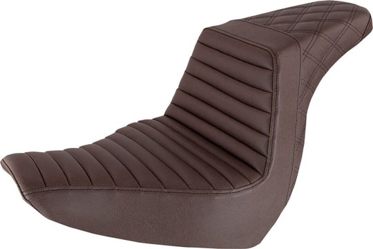 SADDLEMEN SEAT STEPUP TR & LS BRWN KOD:0802-1374