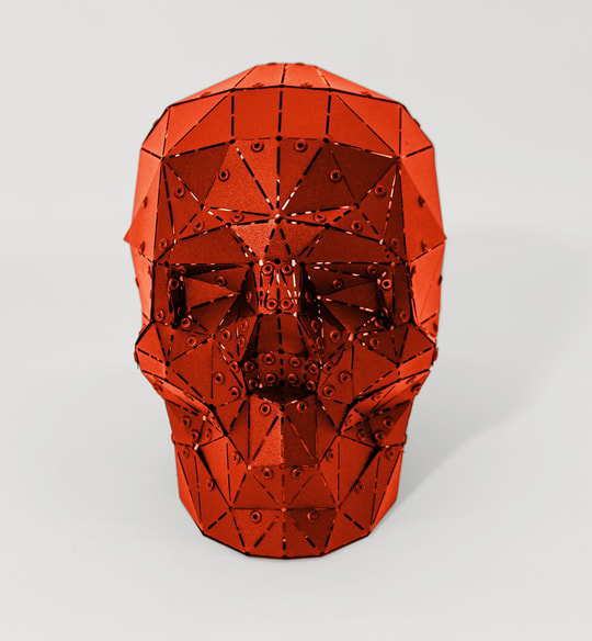 Skull Kırmızı