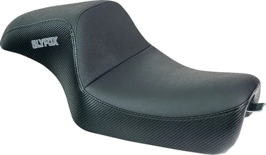 SLYFOX SEAT KOLTUK Slyfox Blk Vinyl w/slipst KOD:08040811