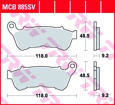 TRW BRAKE PAD - FREN BALATASI SINTER KOD:17212518