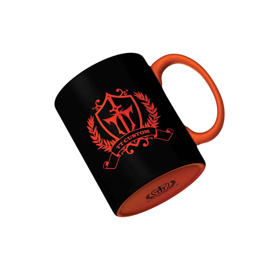 TT Custom Baskılı Siyah Kupa