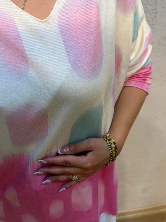 Kaşmir İthal Bluz Pembe