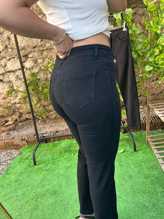 Mom Jean Siyah