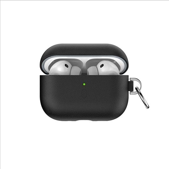 Apple AirPods Pro 3 Wiwu HC-201 Parmak İzi Bırakmayan Deri Kılıf