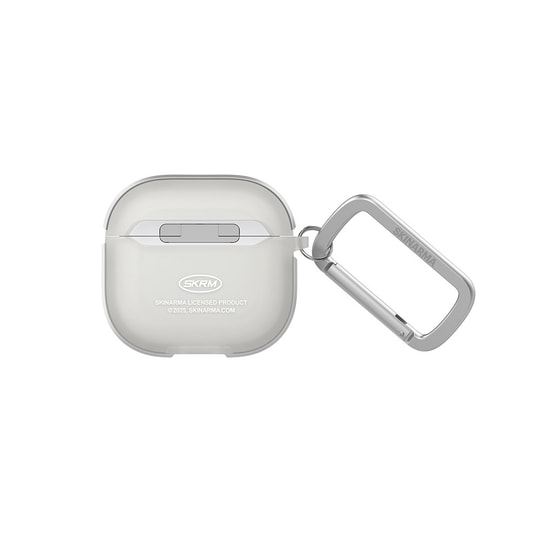 Apple Airpods 4 Kılıf Skinarma Transparan Mat Tasarım Kinzoku Kılıf